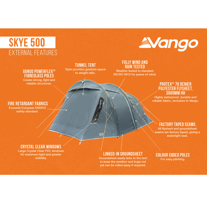 Vango Skye 500 Poled Tent