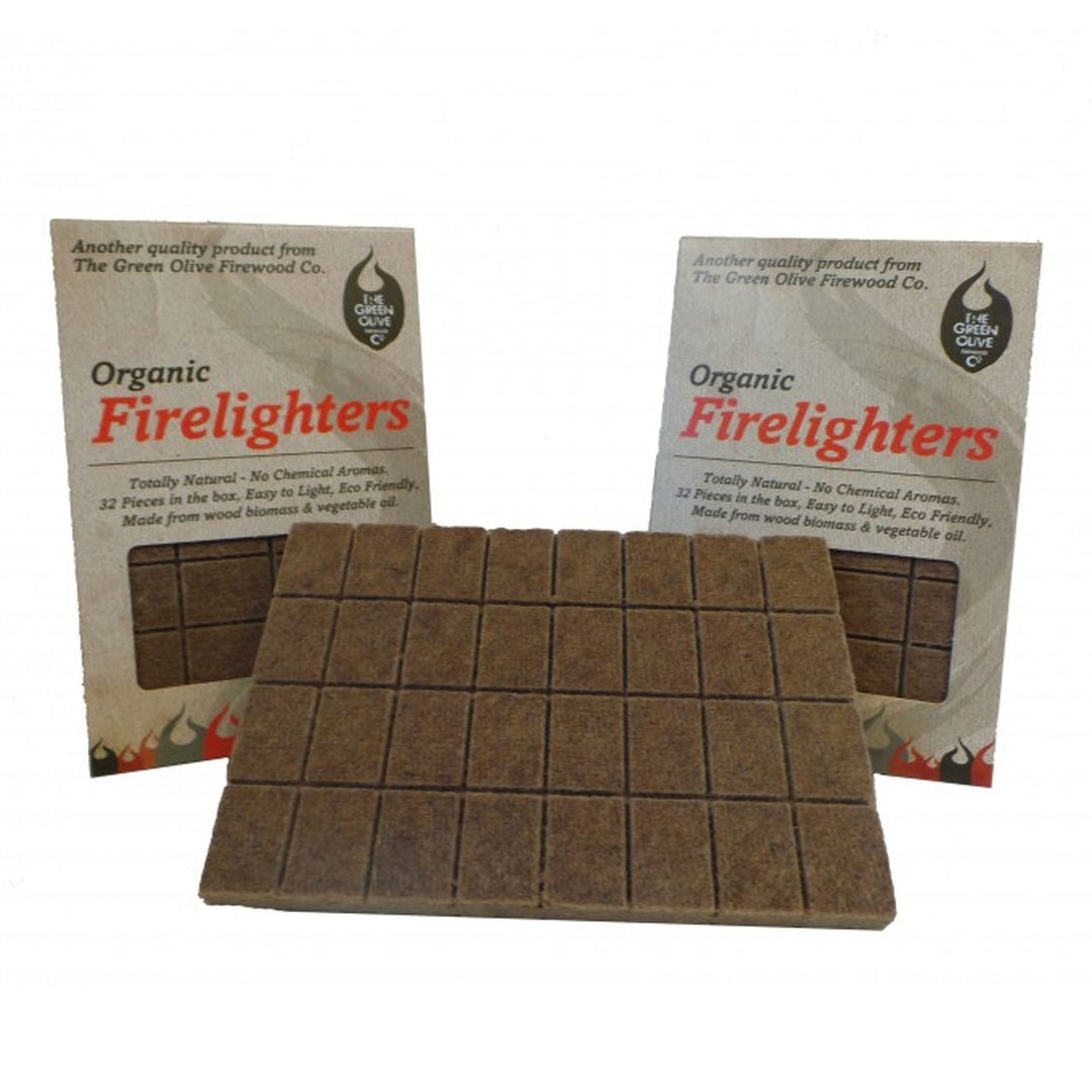 Organic Firelighter 32 piece Box