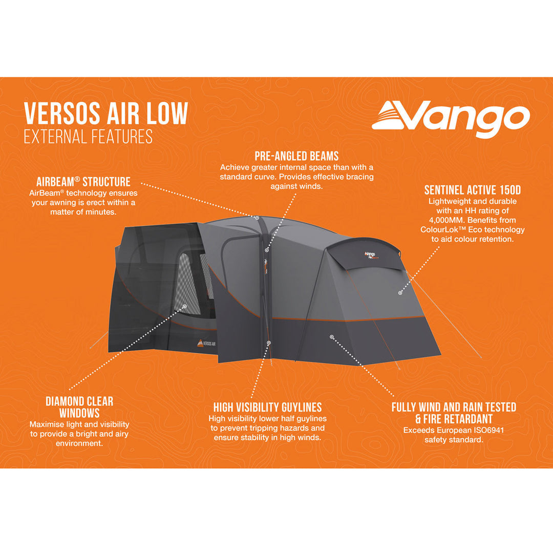 Vango Versos Air Low Drive-Away Awning