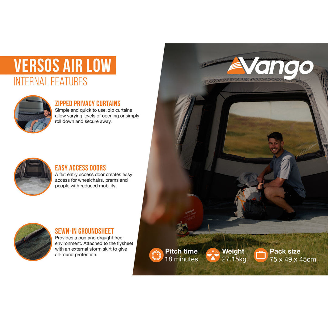 Vango Versos Air Low Drive-Away Awning