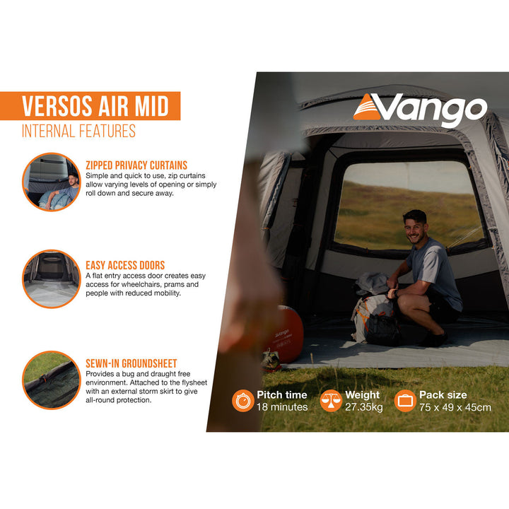 Vango Versos Air Mid Drive-Away Awning