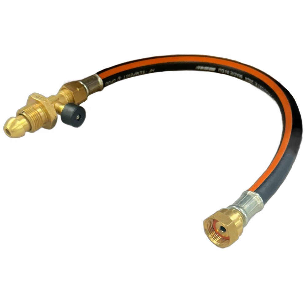 Propane Hose Assembly 450mm With Rupture Protection Nut