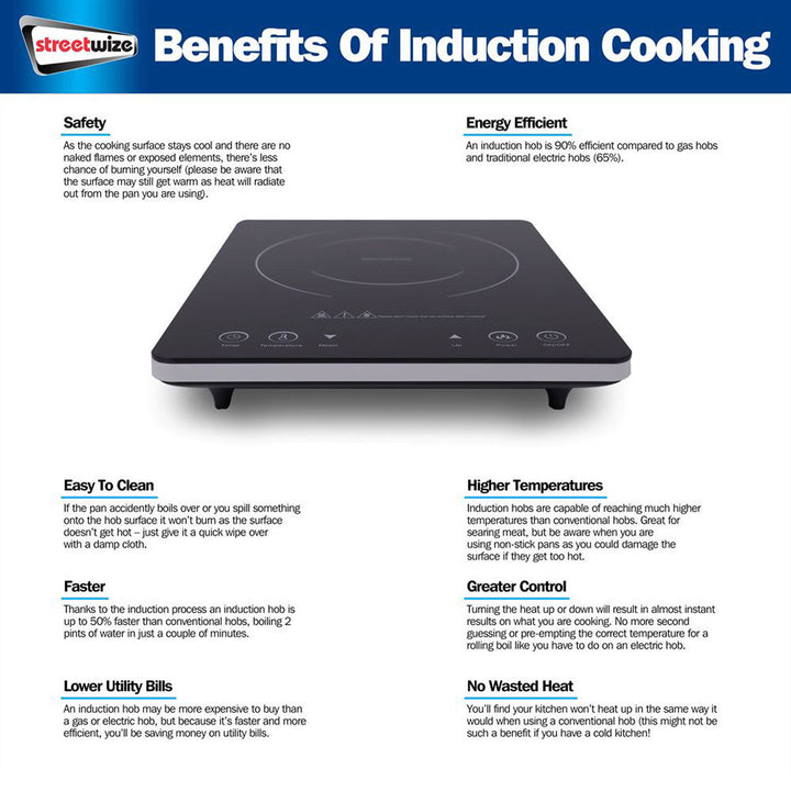 Streetwize Induction Cooker