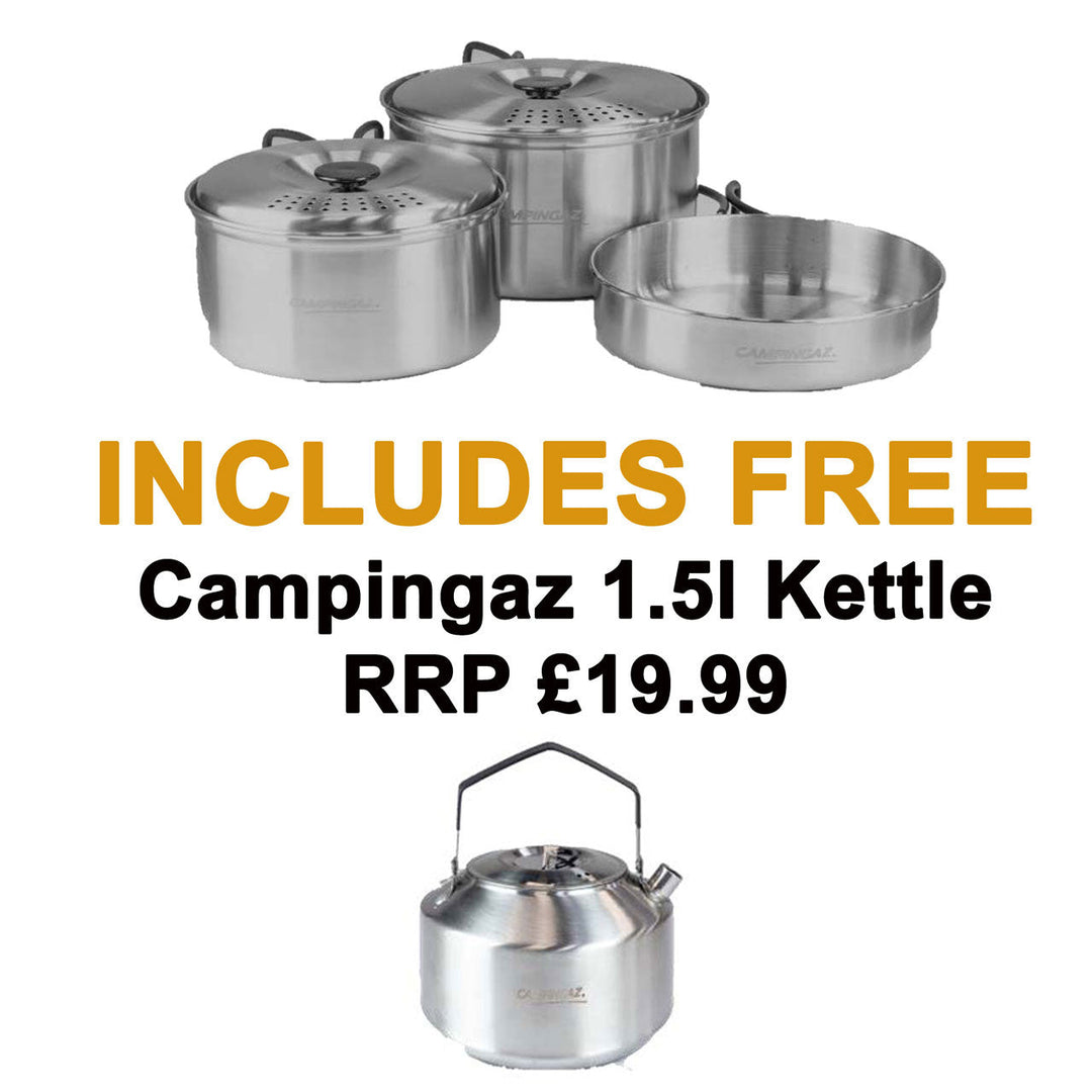 Campingaz Camping Cookset Kit - FREE Kettle