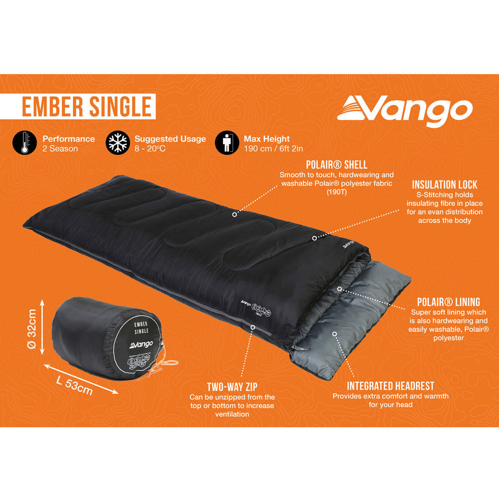 Vango Ember Single Sleeping Bag