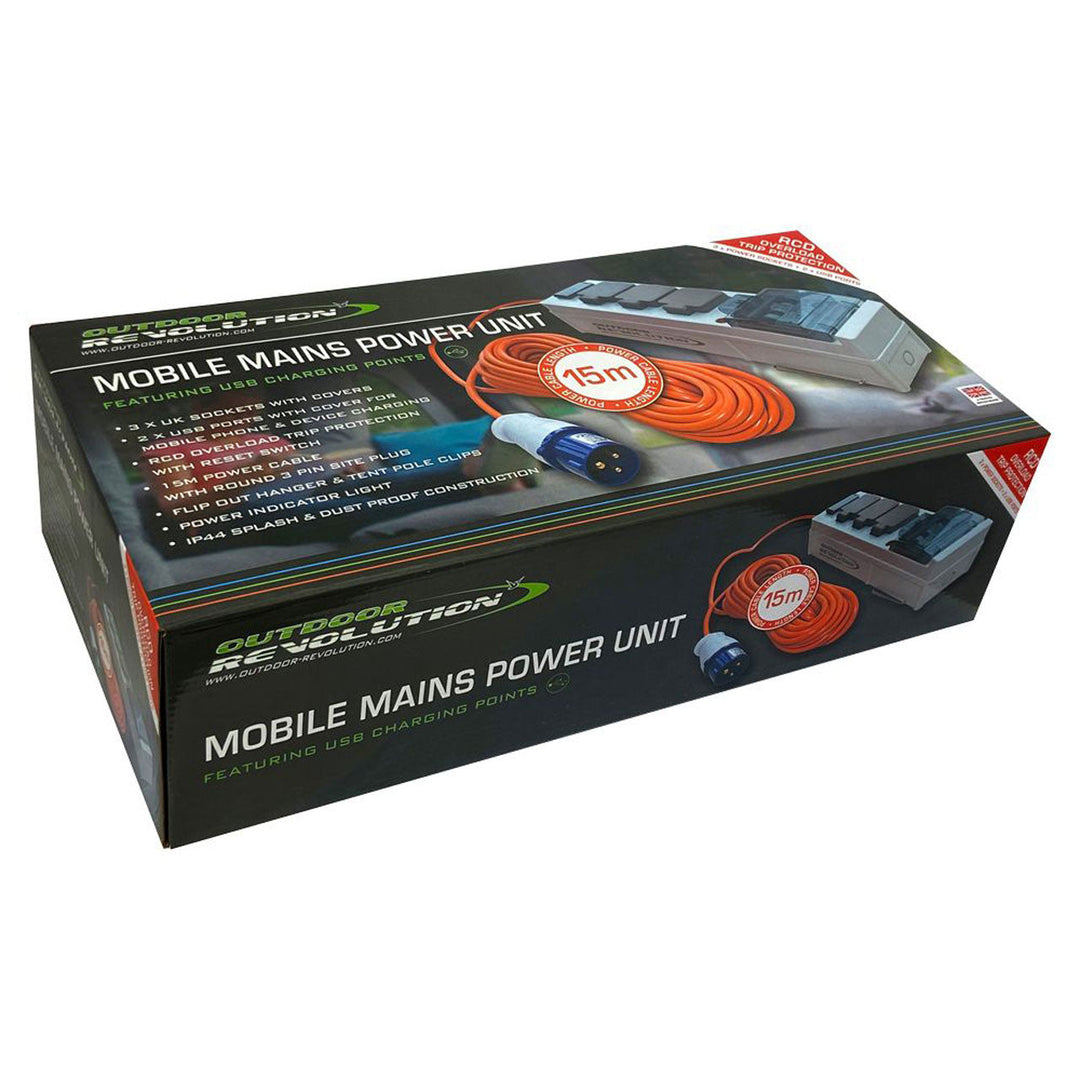 Outdoor Revolution 5 Way - Mobile Mains Power Unit