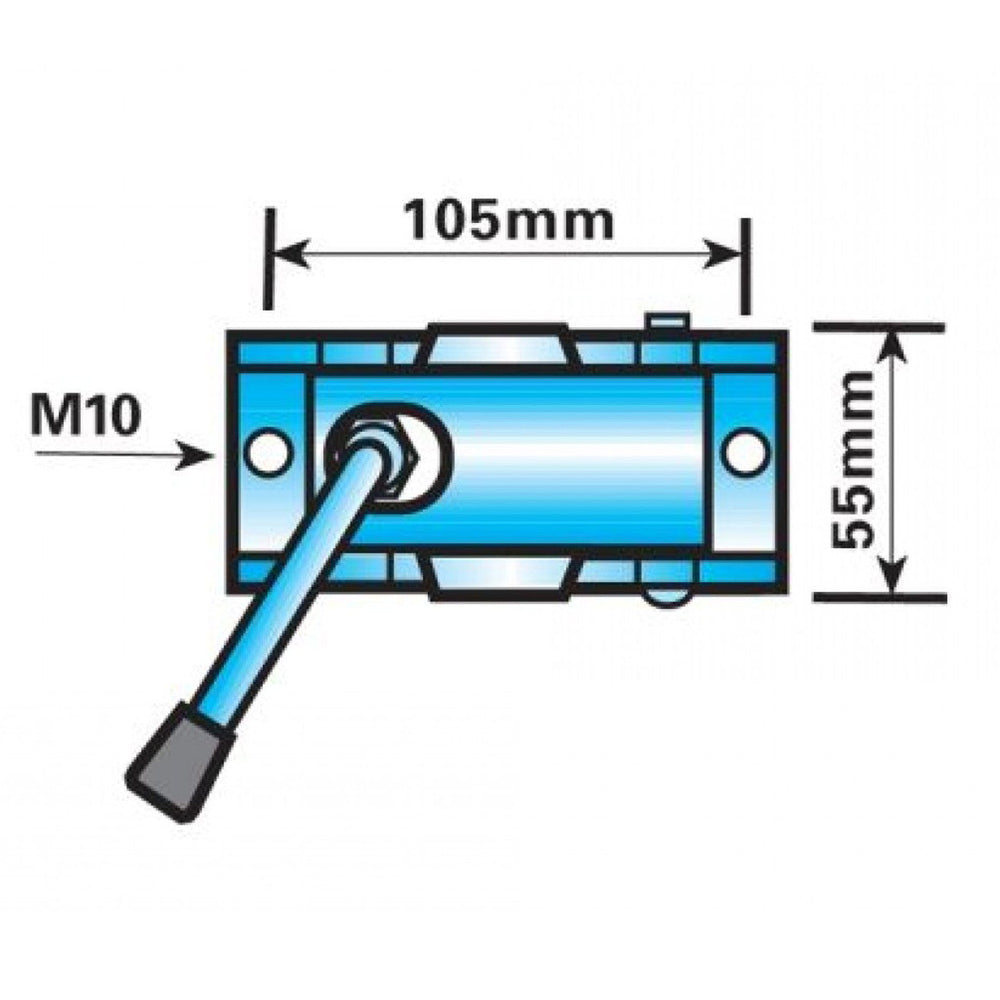 Maypole 34mm Split Clamp