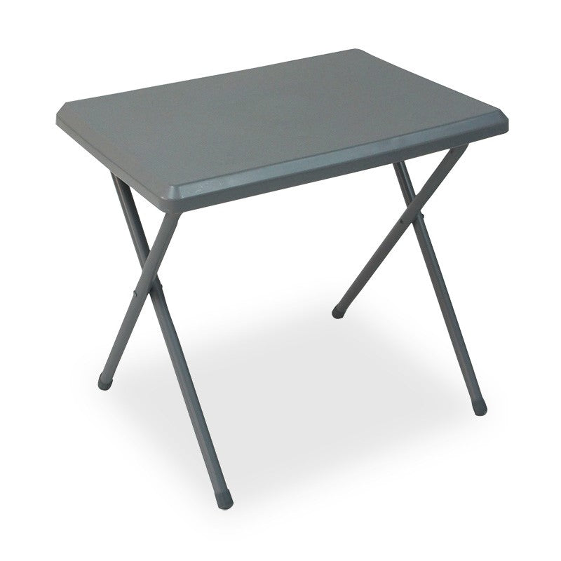 Quest Leisure Fleetwood Low plastic table in grey