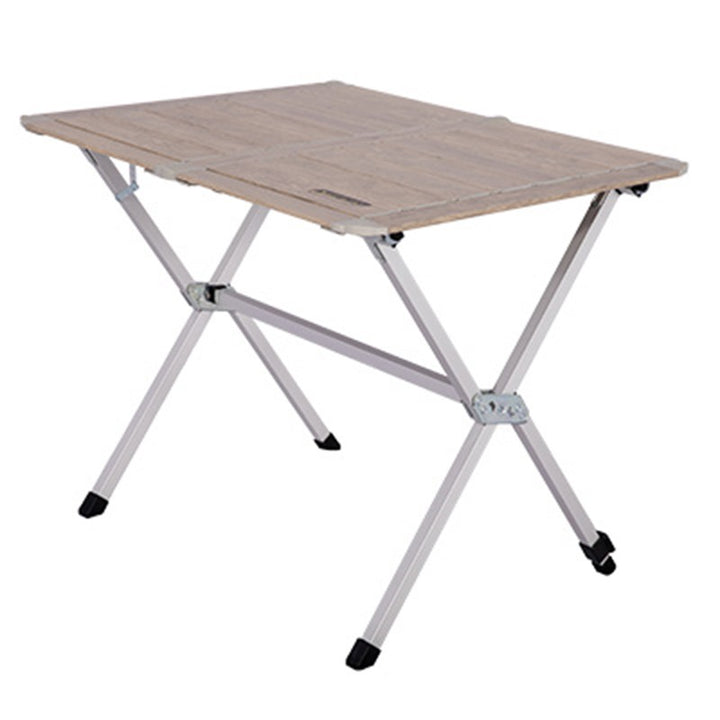 Quest Elite Lomond Slatted Light Wood Table