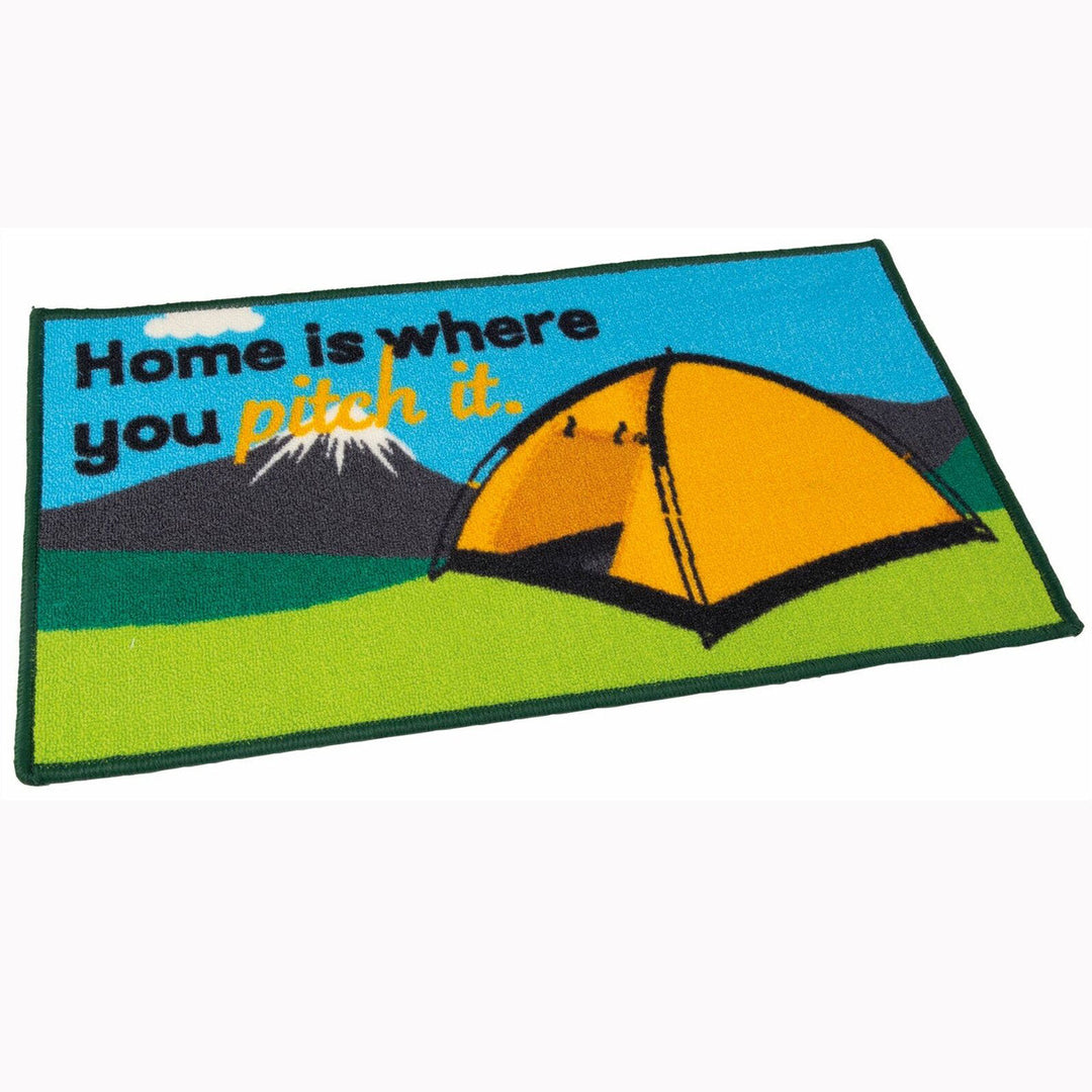 Home is where you pitch it (tent) mat