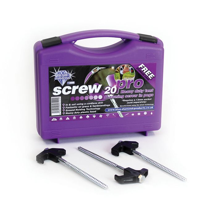 Outdoor Revolution Screw Pegs Pro x20