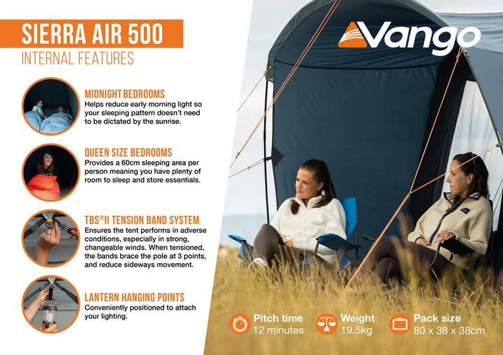 Vango Sierra 500 Air Tent