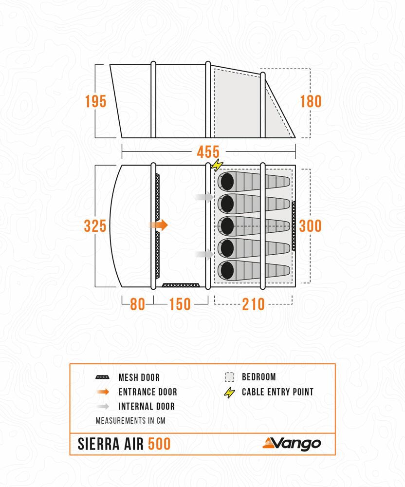 Vango Sierra 500 Air Tent