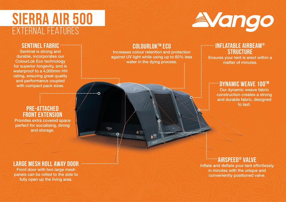 Vango Sierra 500 Air Tent